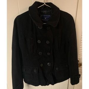 American Eagle Wool Peacoat Size M